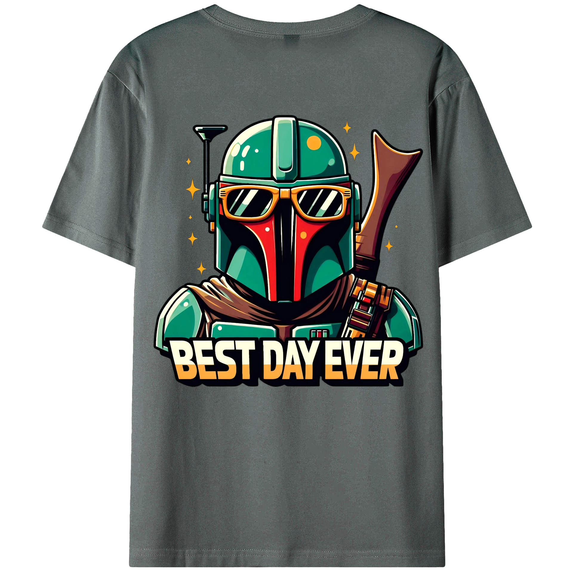 （画像用） スター・ウォーズ Star Wars 綿100％ メンズ半袖Tシャツ（バックプリント） 通気性